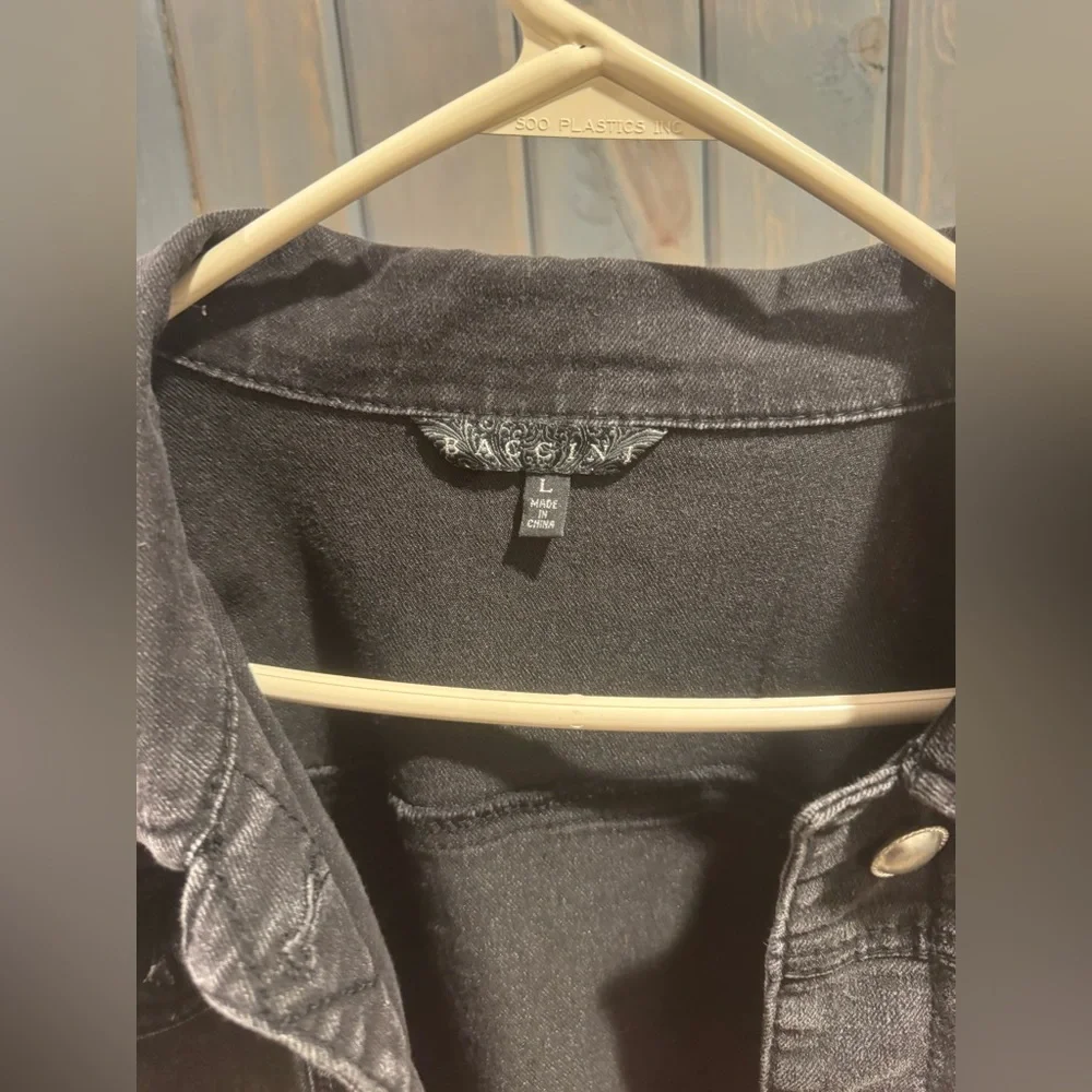 Denim Jacket charcoal - Picture 6 of 6